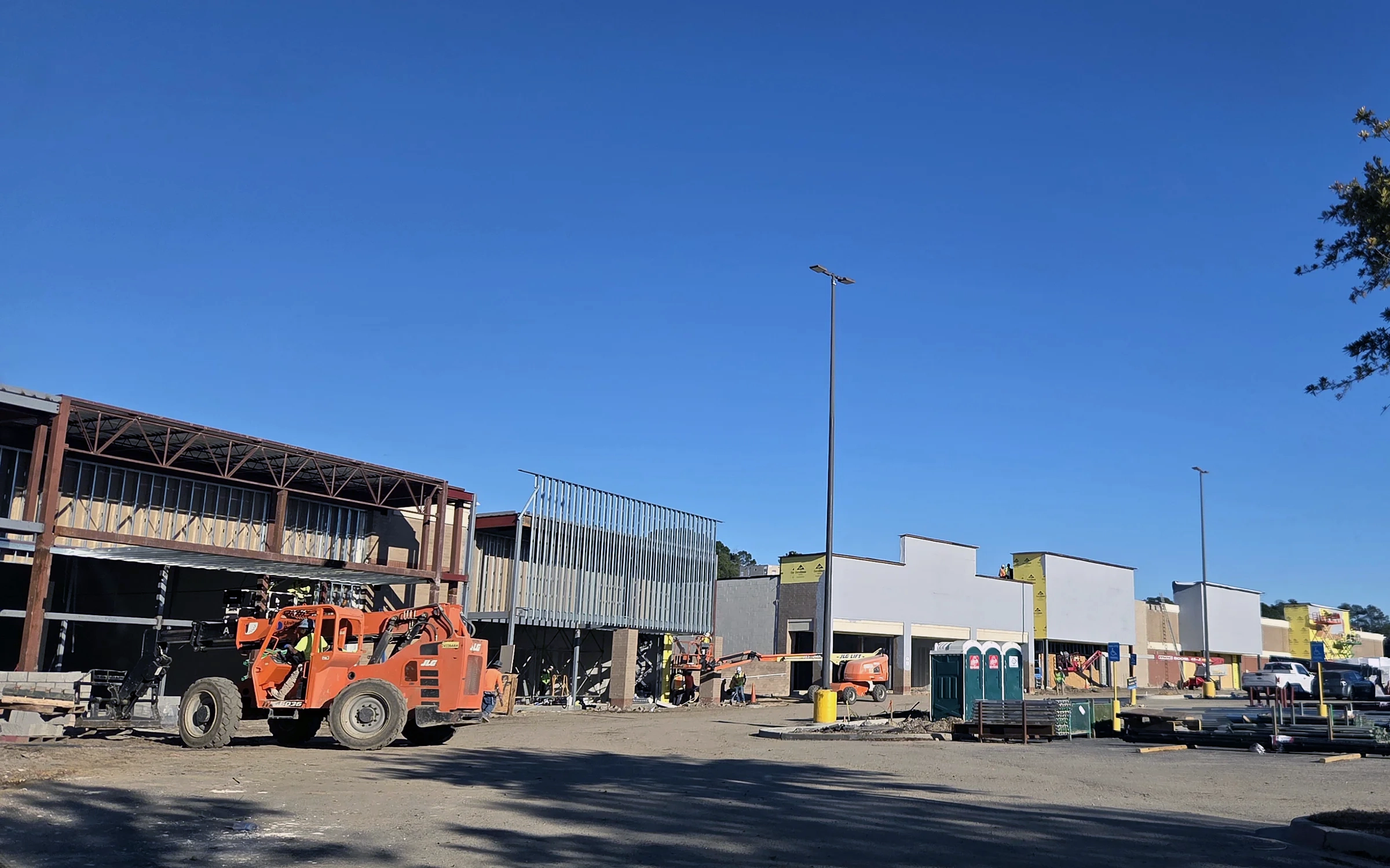 Ground-up commercial construction project